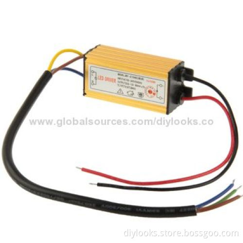 LED Driver for 1 x 10W LED Floodlight Lamp, Input Voltage: AC 100-240V